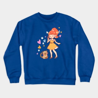 Retro kawaii Crewneck Sweatshirt